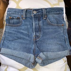 Levi High Waisted Shorts